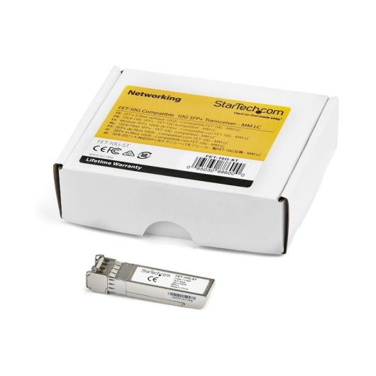 Módulo Transceptor SFP+ StarTech FET-10G-ST Compatível Cisco 10 Gbps Multimodo LC