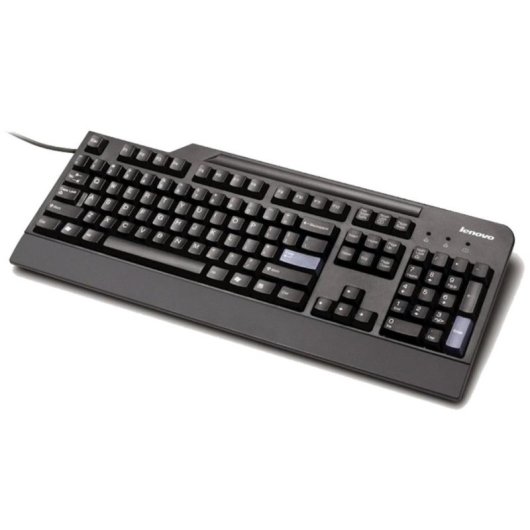 Tastatur Lenovo 4X30E51034 kabelgebunden USB komplett 104 Tasten Full-Size