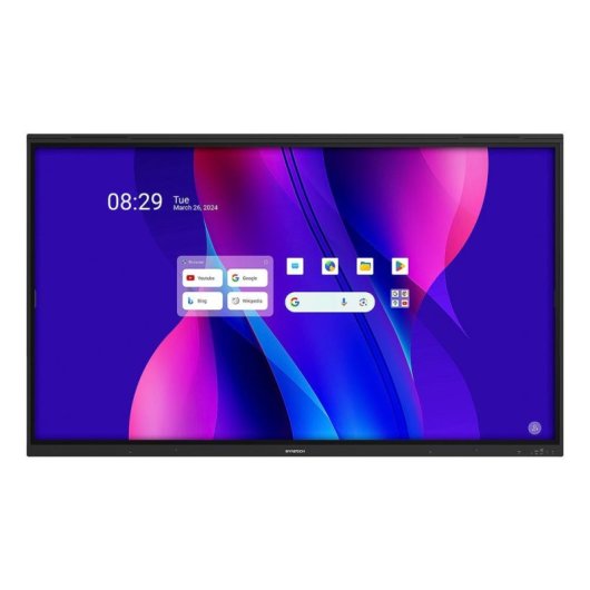 Panel interactivo Synetech Taurus 65" 4K Ultra HD Android IA
