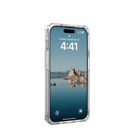 Funda para móvil UAG Urban Armor Gear Cover policarbonato TPU oro transparente para iPhone 15 Pro