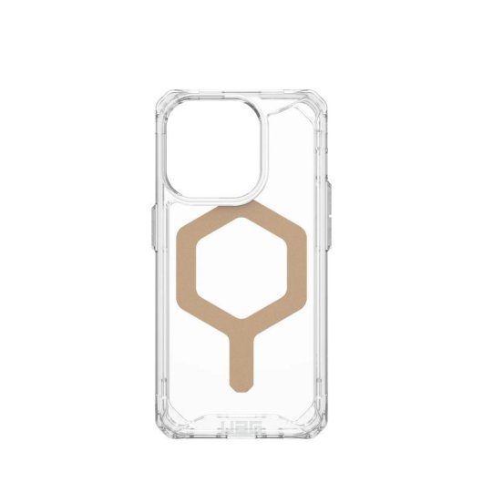 Funda para móvil UAG Urban Armor Gear Cover policarbonato TPU oro transparente para iPhone 15 Pro