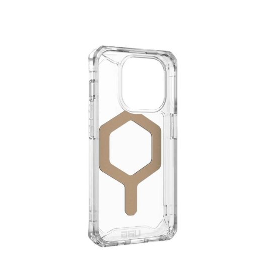Funda para móvil UAG Urban Armor Gear Cover policarbonato TPU oro transparente para iPhone 15 Pro