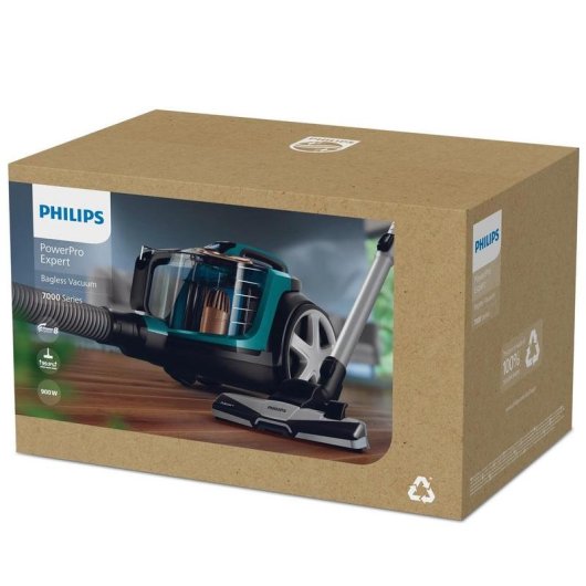 Aspiradora sin Bolsa Philips PowerPro Expert FC9744/09 900W HEPA 2L Verde