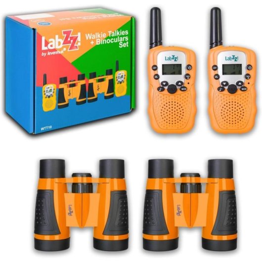 Kit de Walkie-Talkie et Jumelles Levenhuk LabZZ WTT10