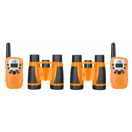 Kit De Walkie-talkie Y Prismáticos Levenhuk Labzz Wtt10