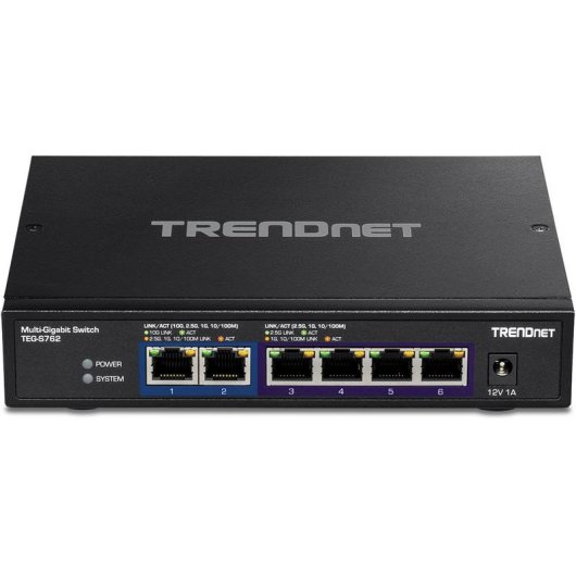 Switch Multi-Gigabit TRENDnet TEG-S762 6 Ports 10G/2.5G