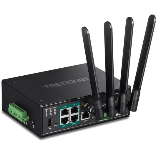 Router Trendnet TI-WP100 Ethernet WiFi 5 AC1200 Doble Banda PoE+ Industrial