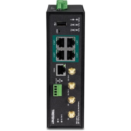 Router Trendnet TI-WP100 Ethernet WiFi 5 AC1200 Doble Banda PoE+ Industrial