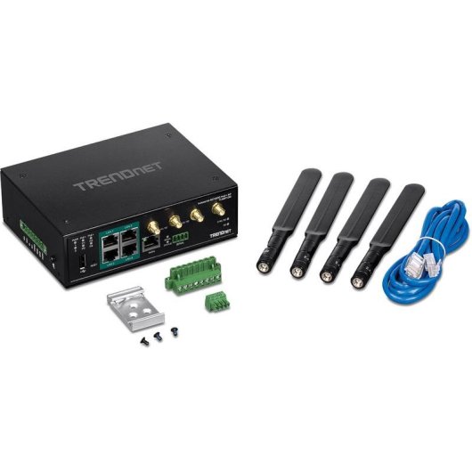 Router Trendnet TI-WP100 Ethernet WiFi 5 AC1200 Doble Banda PoE+ Industrial