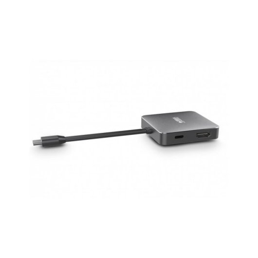 Laptop-Stand Urban Factory HUBEE LIGHT USB-C 100W HDMI Grau