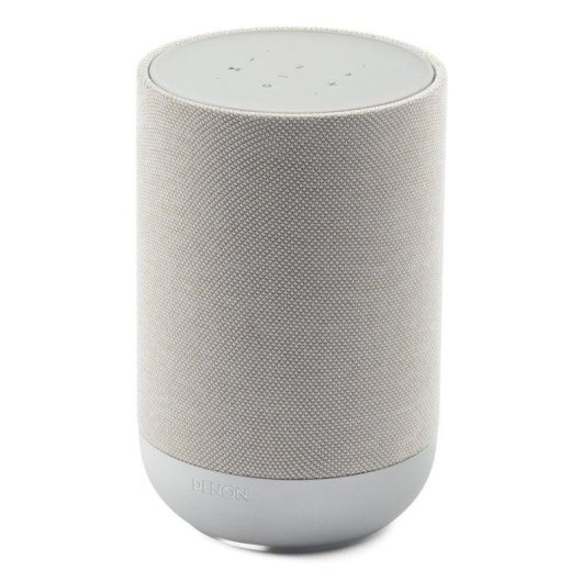 Altavoz inteligente Denon HOME 200 Rango completo Inalámbrico Tribanda 180W Dolby Atmos Plata