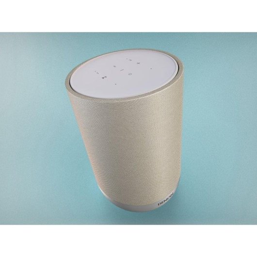 Altavoz inteligente Denon HOME 200 Rango completo Inalámbrico Tribanda 180W Dolby Atmos Plata