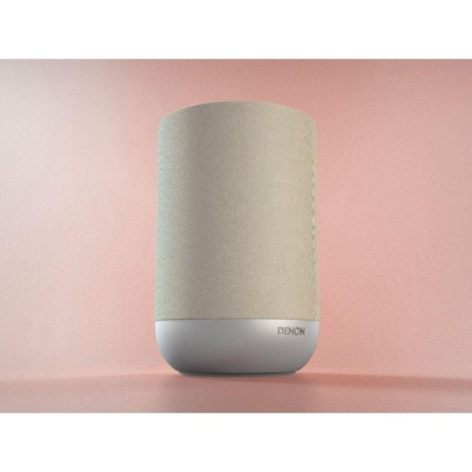 Altavoz inteligente Denon HOME 200 Rango completo Inalámbrico Tribanda 180W Dolby Atmos Plata