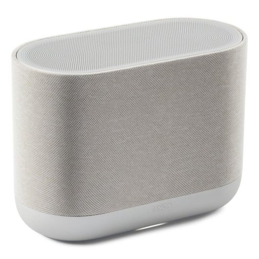 Altavoz inteligente Denon HOME 400 Rango completo con WiFi Tribanda y Dolby Atmos 180W Plata