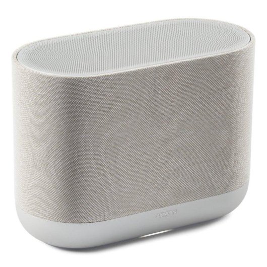 Altavoz inteligente Denon HOME 400 Rango completo con WiFi Tribanda y Dolby Atmos 180W Plata