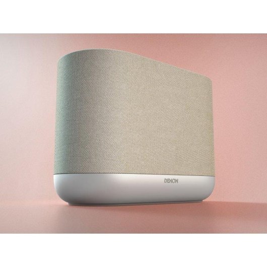 Altavoz inteligente Denon HOME 400 Rango completo con WiFi Tribanda y Dolby Atmos 180W Plata