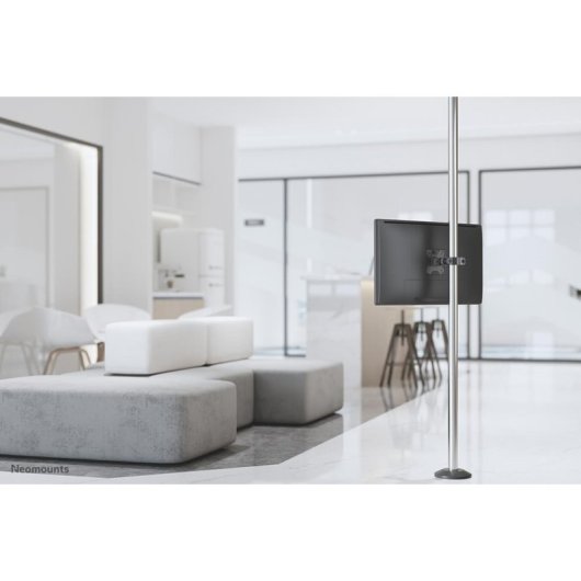 Neomounts FL40-430BL11 Soporte TV para Poste 17 a 32" VESA 75x75 a 100x100 Máx 8Kg