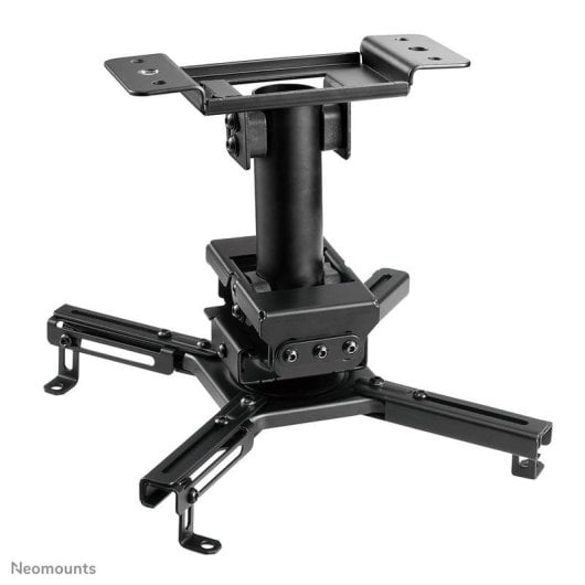 Neomounts CL25-530BL1 Supporto Soffitto Proiettore Universale Max 45 kg Acciaio Nero