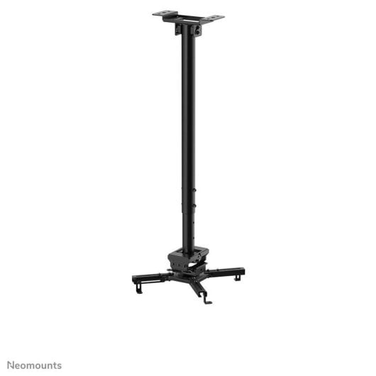 Neomounts CL25-550BL1 Supporto Proiettore Soffitto Regolabile 74,5-114,5 cm Max 35Kg