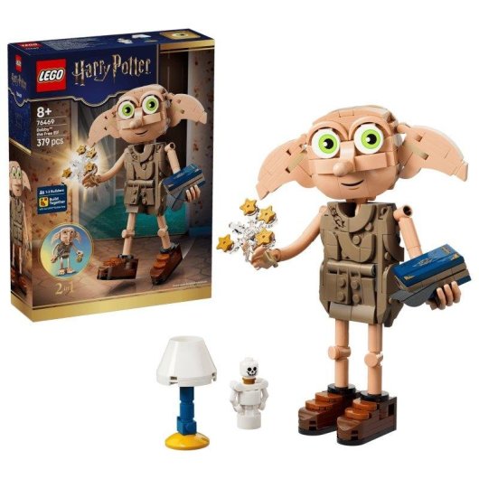 LEGO Harry Potter Dobby el Elfo Libre 76469 379 piezas