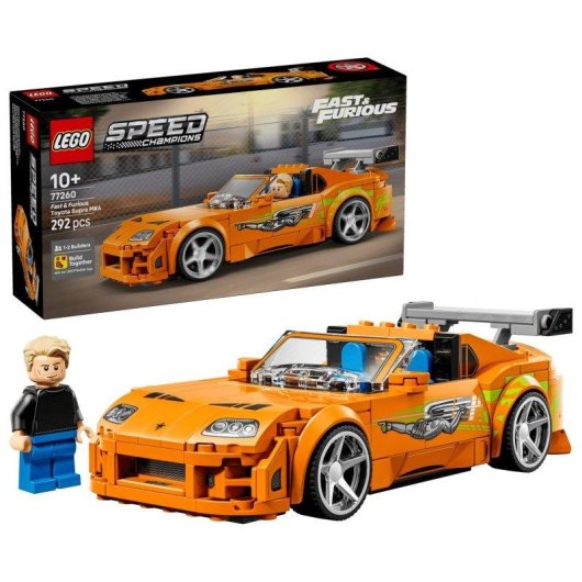 LEGO Speed Champions Toyota Supra MK4 A Todo Gas 77260 292 piezas