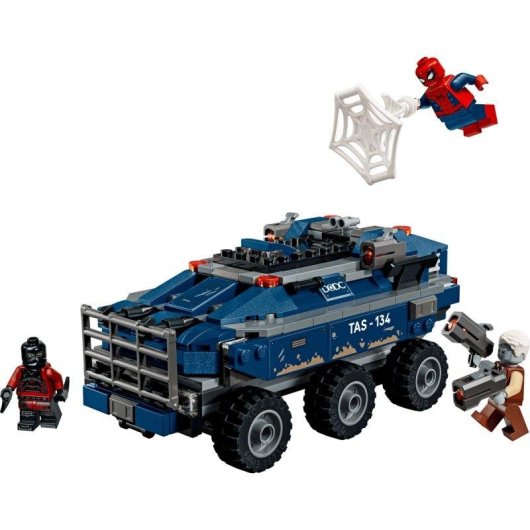 LEGO Marvel Spider-Man Persecución del Furgón Penitenciario 76349 367 piezas