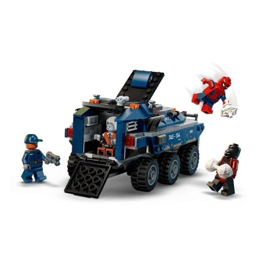 LEGO Marvel Spider-Man Persecución del Furgón Penitenciario 76349 367 piezas