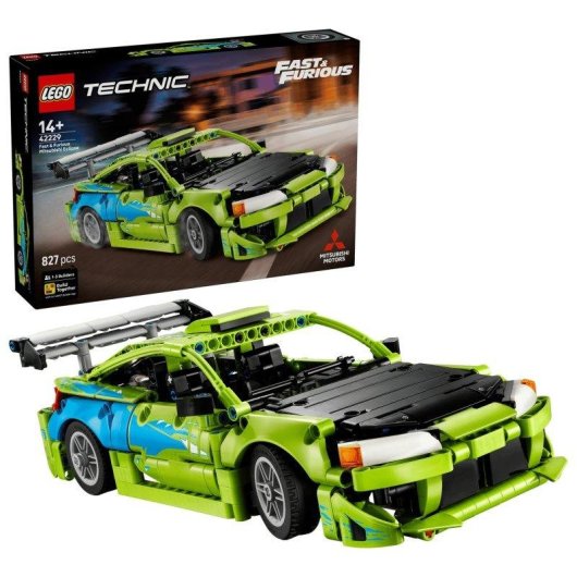 LEGO Technic Coche Mitsubishi Eclipse Fast and Furious 42229 827 piezas