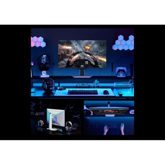 Monitor TCL C2 27C2A 27" UltraHD 4K 160Hz QLED IPS HDR1000 FreeSync Ajuste Altura 1ms