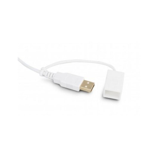 Teclado Urban Factory AKB69UF USB com fio QWERTY antibacteriano IP68 branco