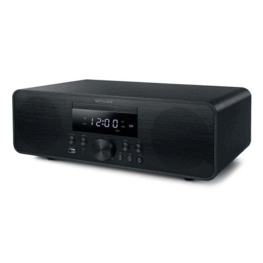 Microset Muse M-880 FBC 80W RMS Bluetooth 5.0 FM Radio LED Zwart