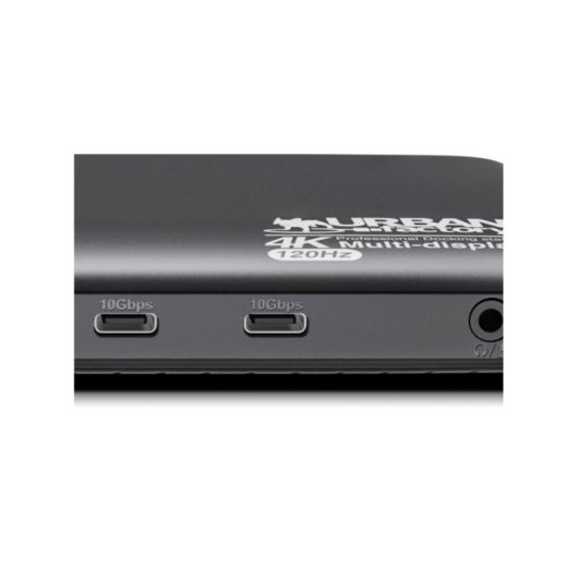 Base para Portátil Urban Factory TCD49UF USB-C 100W 4K Ultra HD 120 Hz