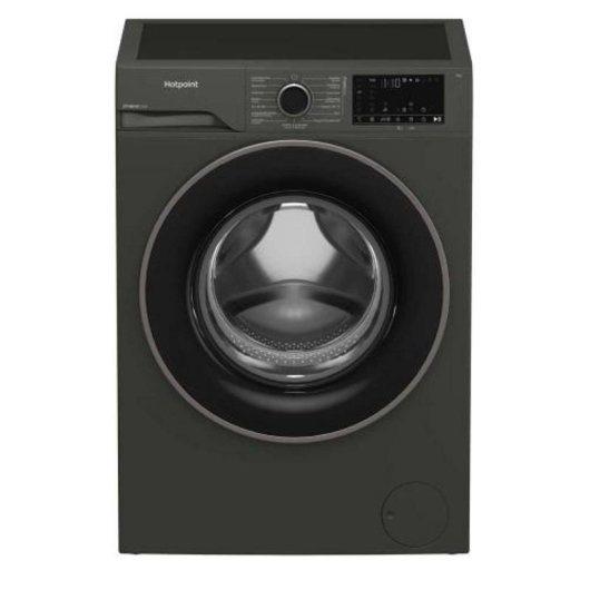 Lavadora Hotpoint Carga Frontal 9Kg 1400rpm G Manhattan Grey con Función Vapor y Pausa+Carga