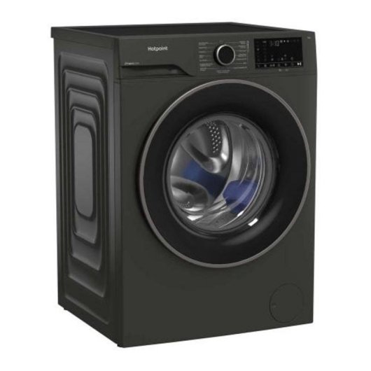 Lavadora Hotpoint Carga Frontal 9Kg 1400rpm G Manhattan Grey con Función Vapor y Pausa+Carga