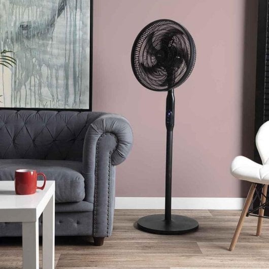 Standventilator Jata 50W 3 Geschwindigkeiten Automatische Oszillation Höhenverstellbar Leise