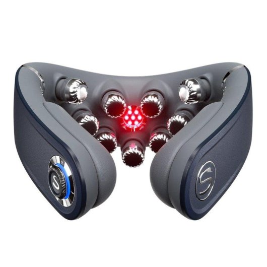 Masajeador de Cuello SKG G7 Pro-Fold Azul Terapia Luz Roja