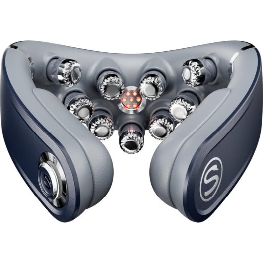 Masajeador de Cuello SKG G7 Pro-Fold Azul Terapia Luz Roja