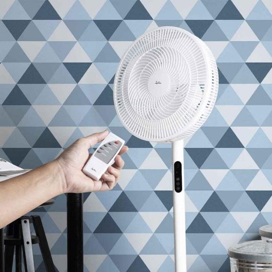 Standventilator Jata 50W 3 Geschwindigkeiten Oszillation Ultra Leise Timer