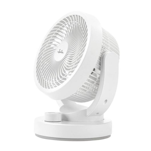 Ventoinha de Sobremesa Jata JV3026 40W 3 Velocidades Oscilante Cabeça Inclinável Silenciosa