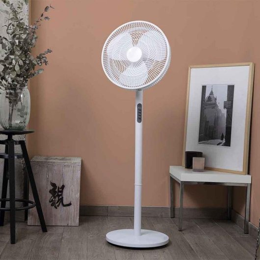 Standventilator Jata 50W 3 Geschwindigkeiten Automatische Oszillation Leise Höhenverstellbar