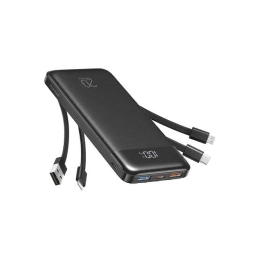 Power Bank Charmast W2065 20.000 mAh 4 cabos integrados
