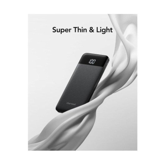 Carregador Portátil Charmast W1056 Ultra Slim 10400 mAh com Ecrã LED