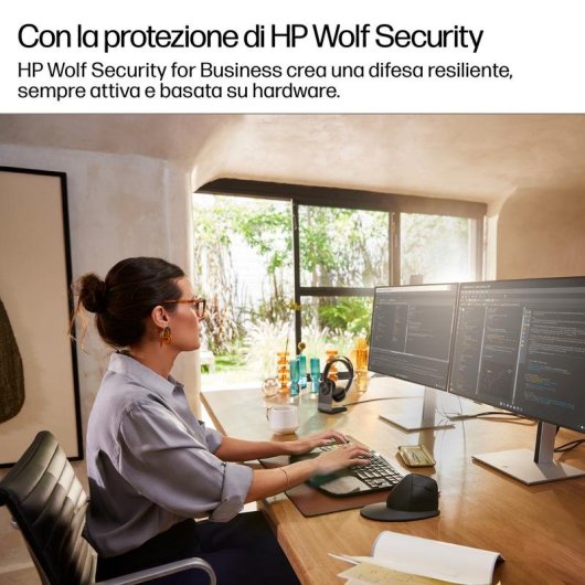 PC fisso HP EliteDesk 8 SFF G1i Intel Core Ultra 7 265 16GB 512GB SSD Windows 11 Pro WiFi7