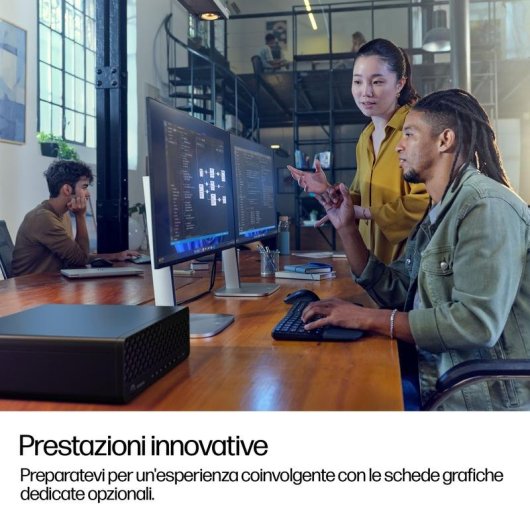 PC fisso HP EliteDesk 8 SFF G1i Intel Core Ultra 7 265 16GB 512GB SSD Windows 11 Pro WiFi7