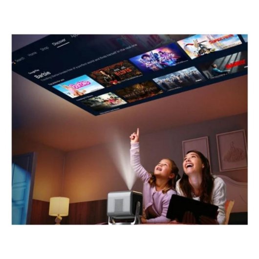 Proyector Ultimea Nova C40 FullHD 600 Lúmenes 120" LED LCD Android TV Portátil