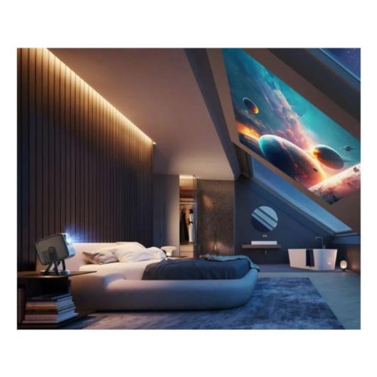 Proyector Ultimea Nova C40 FullHD 600 Lúmenes 120" LED LCD Android TV Portátil