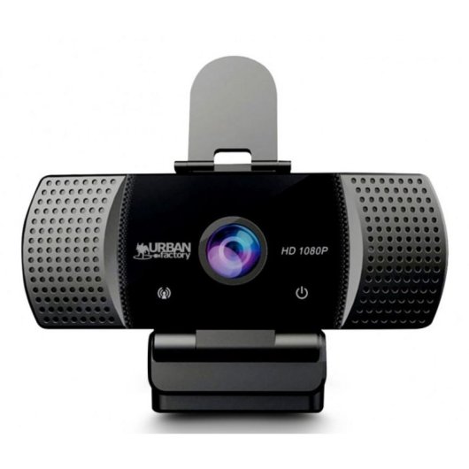 Cámara web Urban Factory WHD20UF-V2 Full HD 1080p 2 MP USB Negro