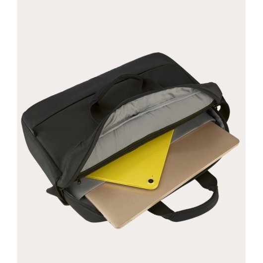 Maletín Tucano Global 15.6" para portátil, negro, con tirante para hombro