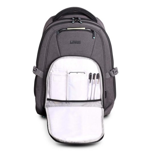 Rucksack Urban Factory TPE15UF 16" Räder rPET Grau