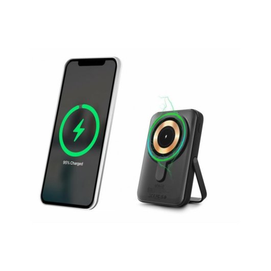 Externe Batterie Urban Factory MWP10UF 10000 mAh 15 W Schwarz